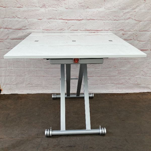 中古 ローテーブル 折たたみフロアテーブルエッグＷ１４０ テーブル おしゃれ シンプル 机 リビングテーブル ナチュラル センターテーブル 折り畳みテーブル 幅90cm×奥行60cm テーブル 折りたたみテーブル