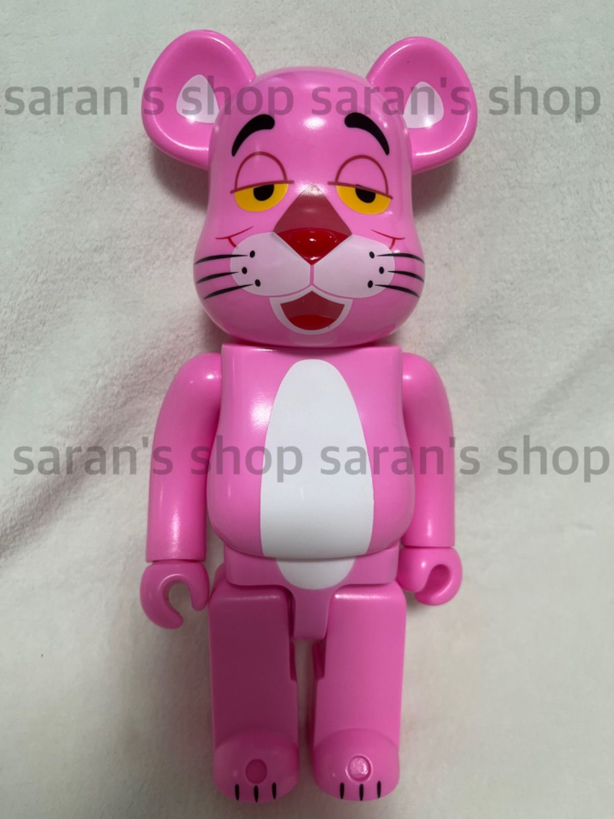 MEDICOM TOY - ベアブリック　ピンクパンサー　100% 400% ピンクパンサー」のBE@RBRICKが100％＆400％の2サイズセットと