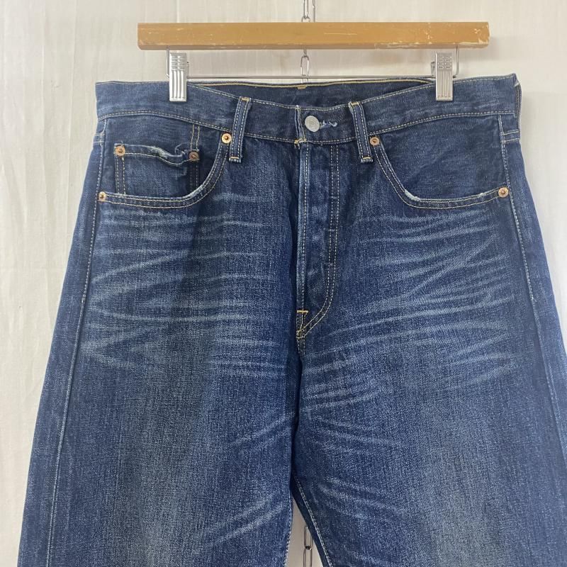 リーバイス デニムジーンズ 501 フィリピン製 W33 L32 リーバイス 501 フィリピン 赤耳 セルビッジ 革パッチ W32 縦