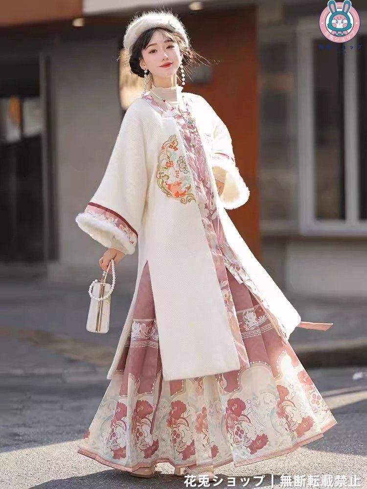 HF-140 豪華刺繍 漢服 かんふく 古風衣装 レトロ風 中華ロリータ