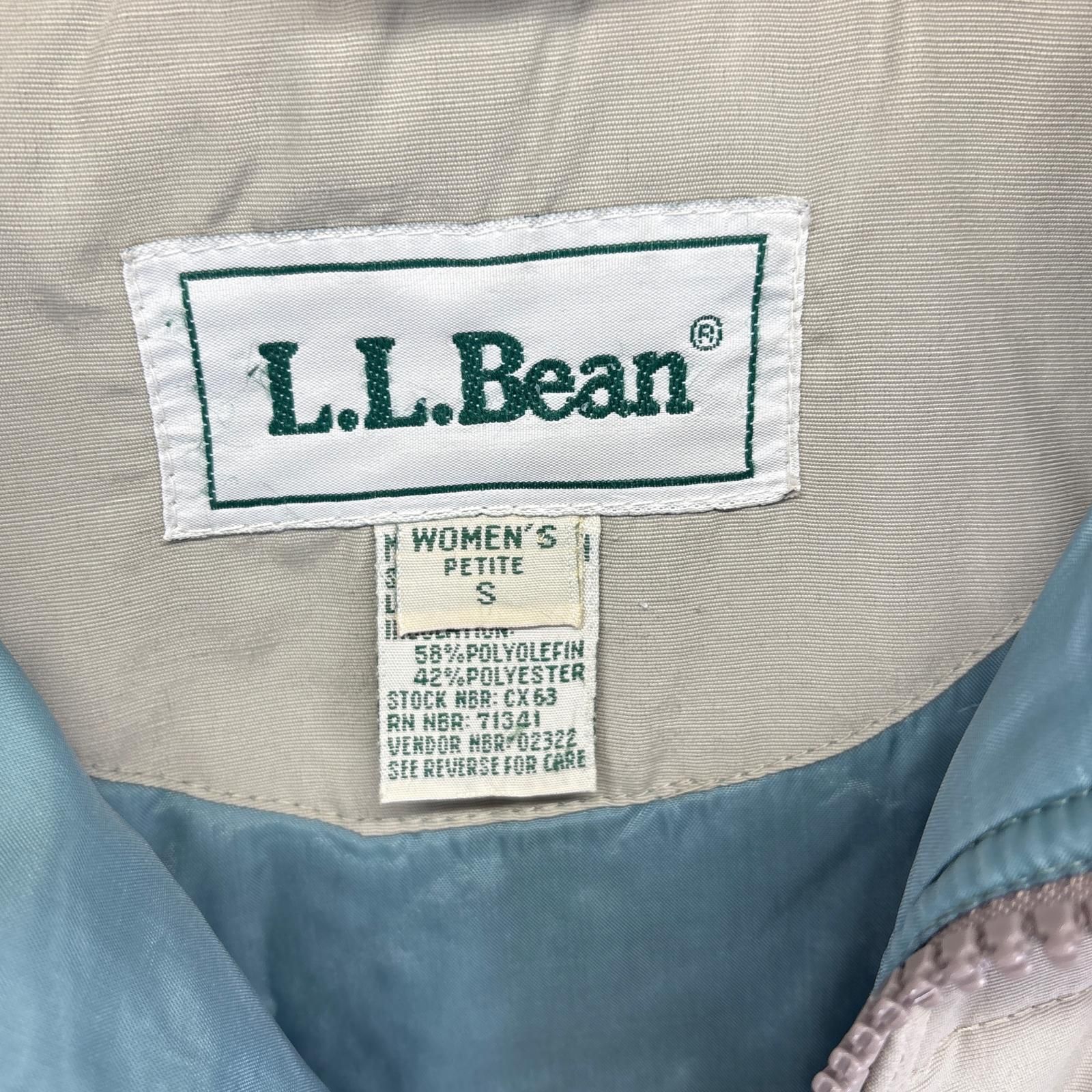 古着 エルエルビーン L.L.Bean ナイロンジャケット ワンポイント
