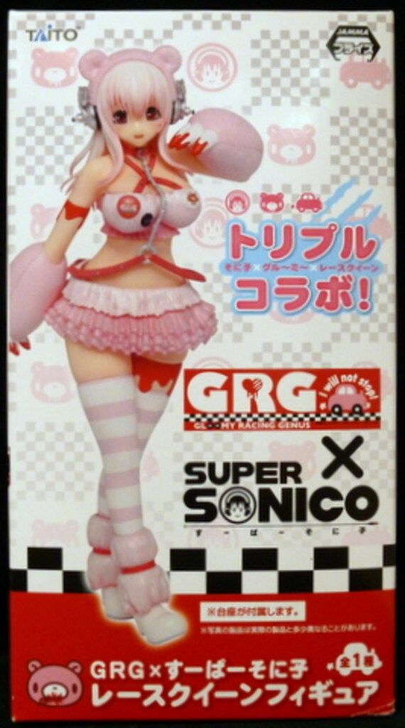 GRG グル〜ミ〜・レーシングジーナス　すーぱーそに子レースクイーンフィギュア GRG グル〜ミ〜・レーシングジーナスすーぱーそに子レースクイーン