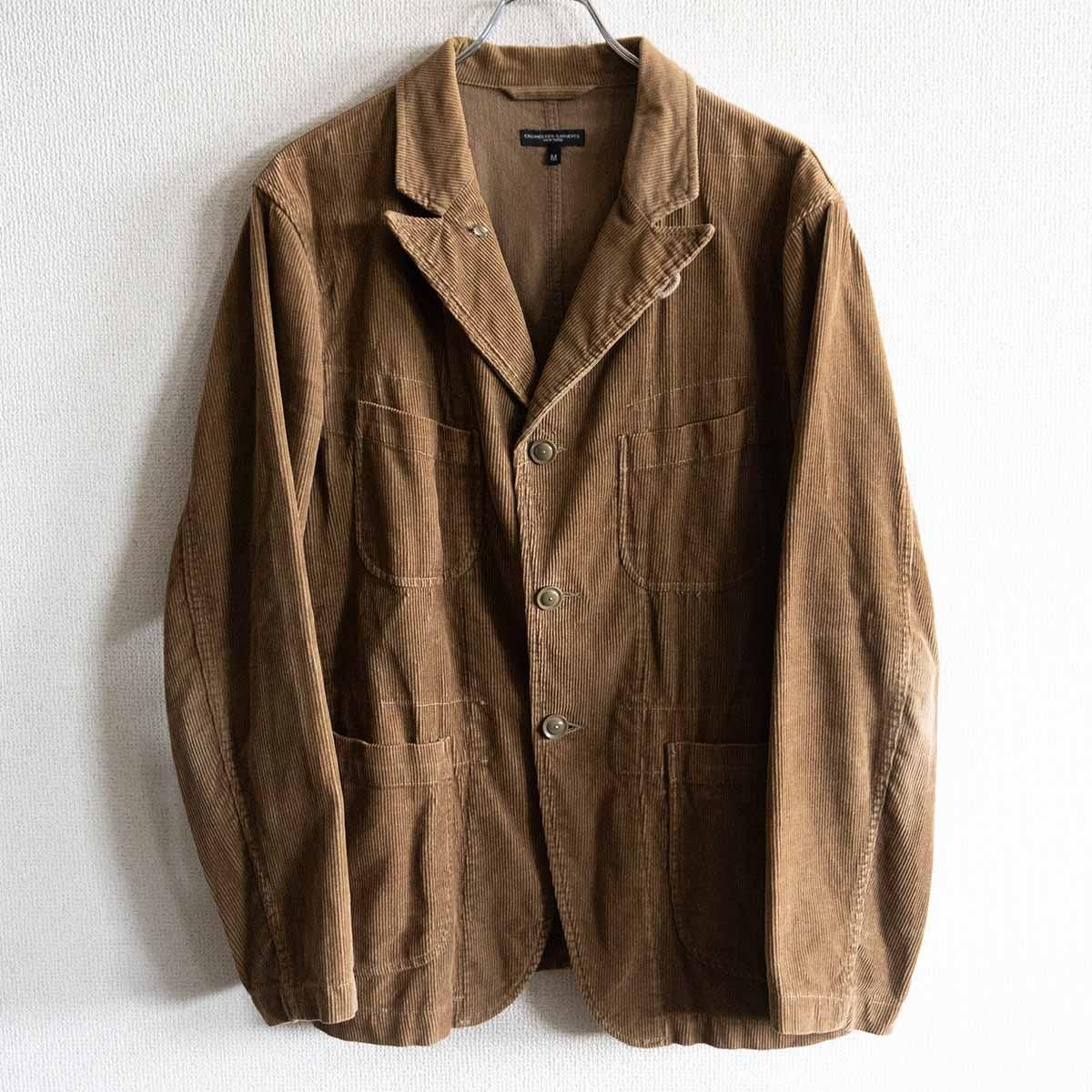 美品】Engineered Garments【BEDFORD JACKET】M ブラウン コーデュロイ 