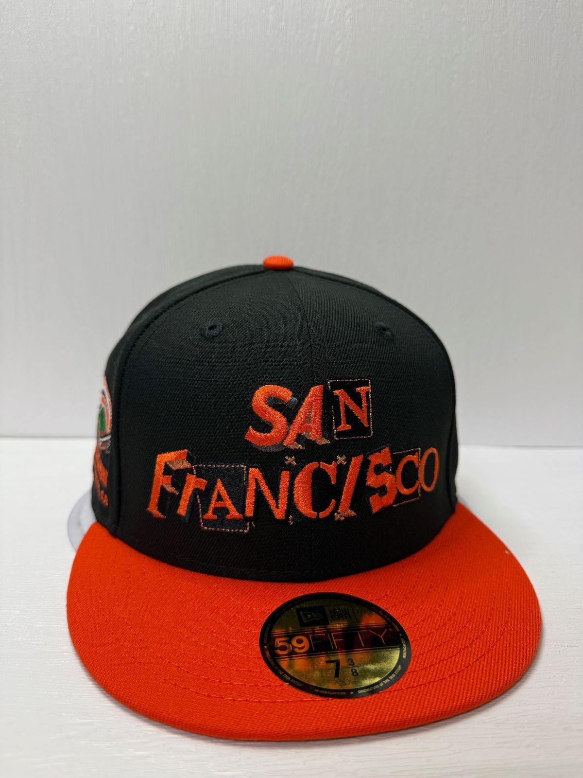 Newera サンフランシスコジャイアンツ キャンドルステックパーク 59fifty フィッティドキャップ ツートンカラー