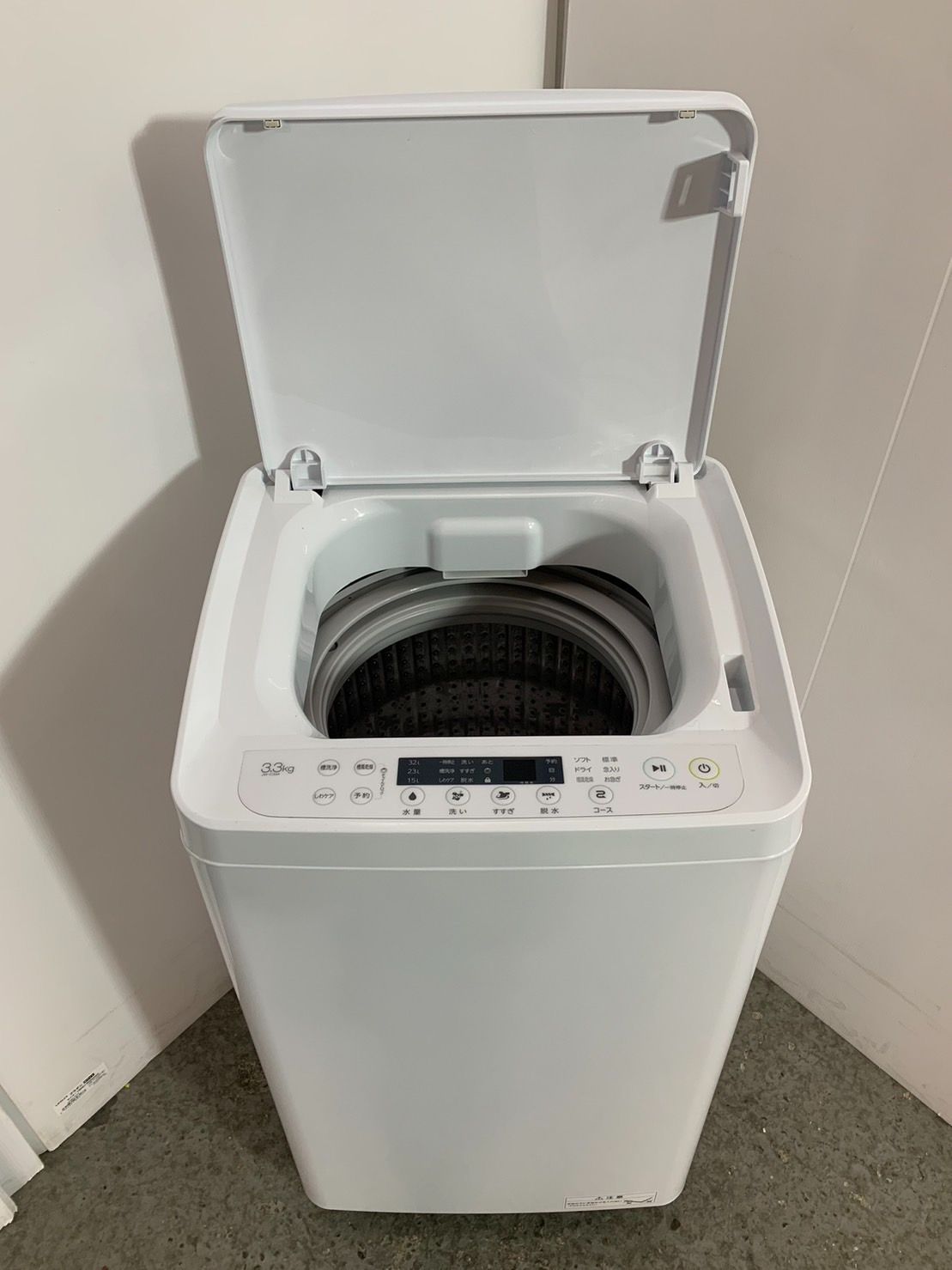 Haier 洗濯機 3.3kg コンパクトサイズ JW-C33A - メルカリ