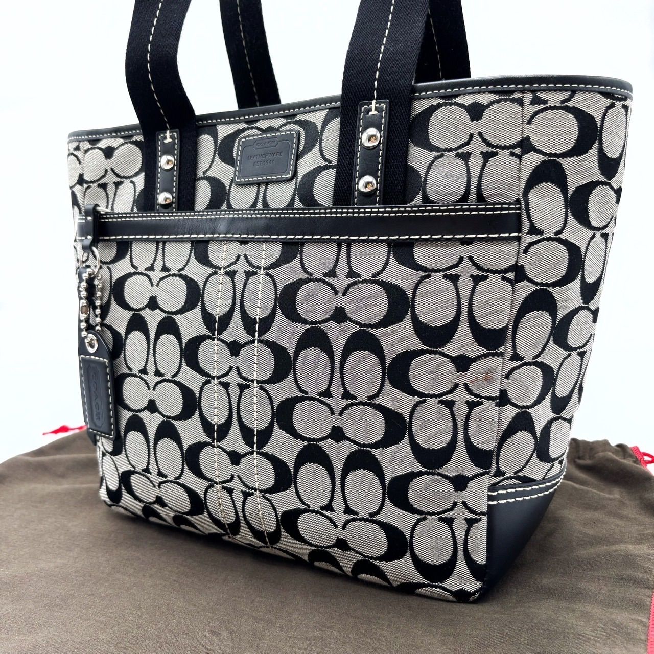 ✨美品✨ COACH コーチ トートバッグ ハンドバッグ シグネチャー