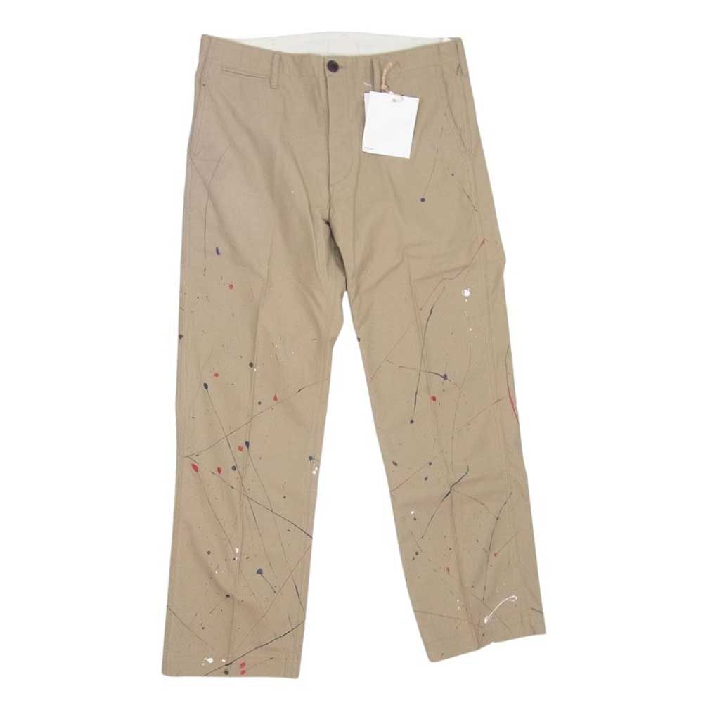 VISVIM ビズビム 0220905008001 ICT CHINO PANTS ペイント加工 チノ