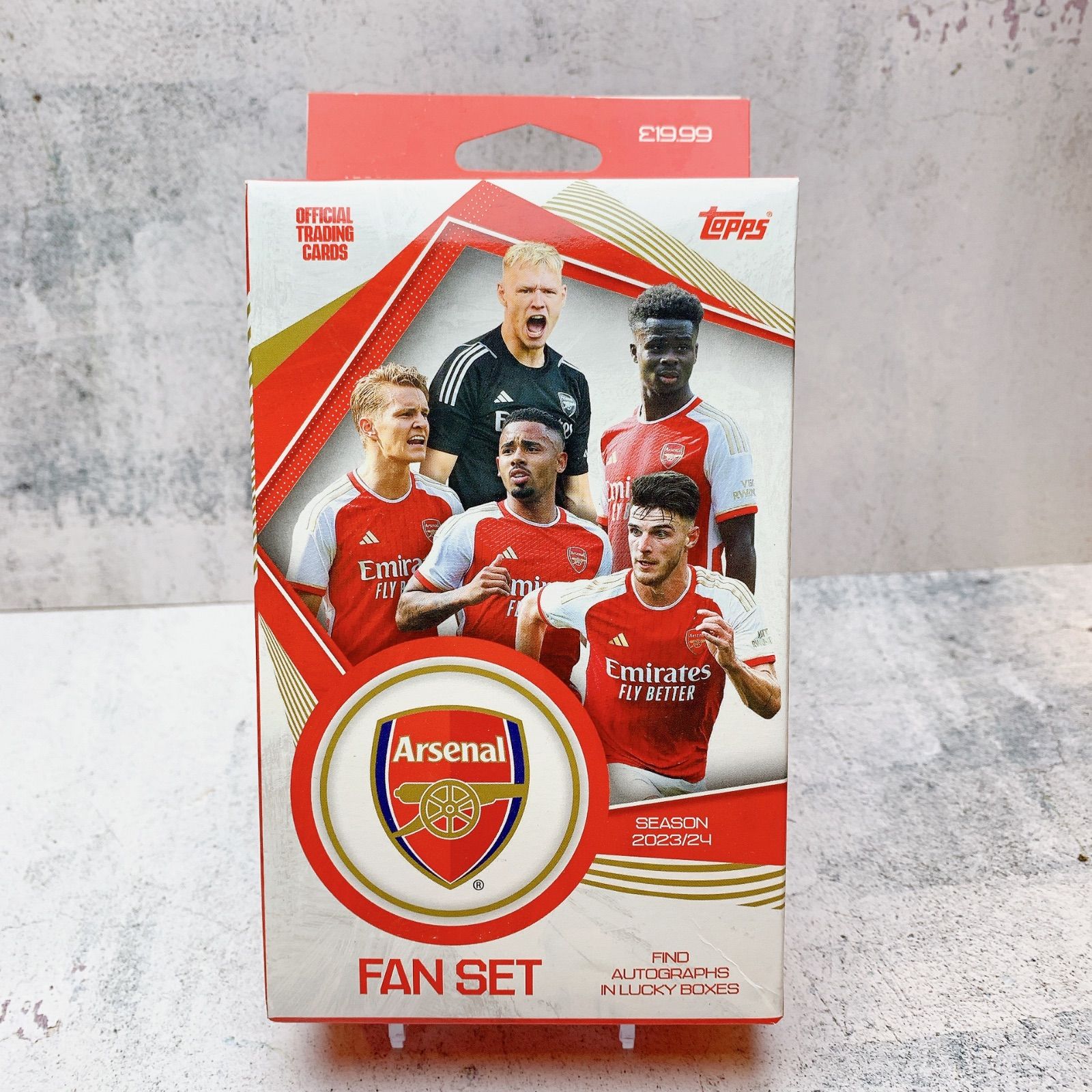 ★海外限定販売品★新品未開封BOX★Topps Arsenal Fan Set 23/24アーセナルファンセット★26枚＋パラレル以上2枚確定確定BOX★プレミアリーグ