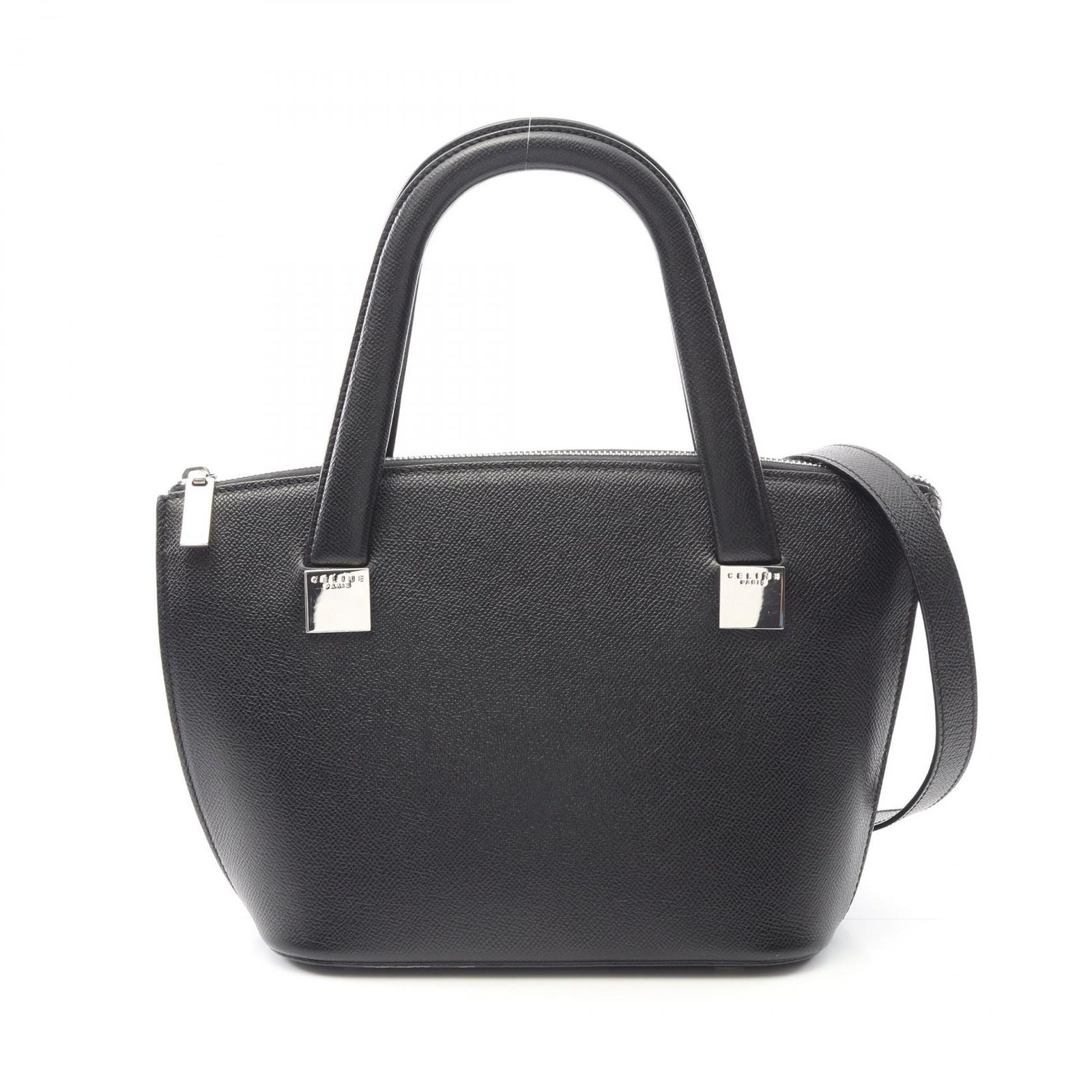 セリーヌ CELINE ハンドバッグ ブラック レザー 2way