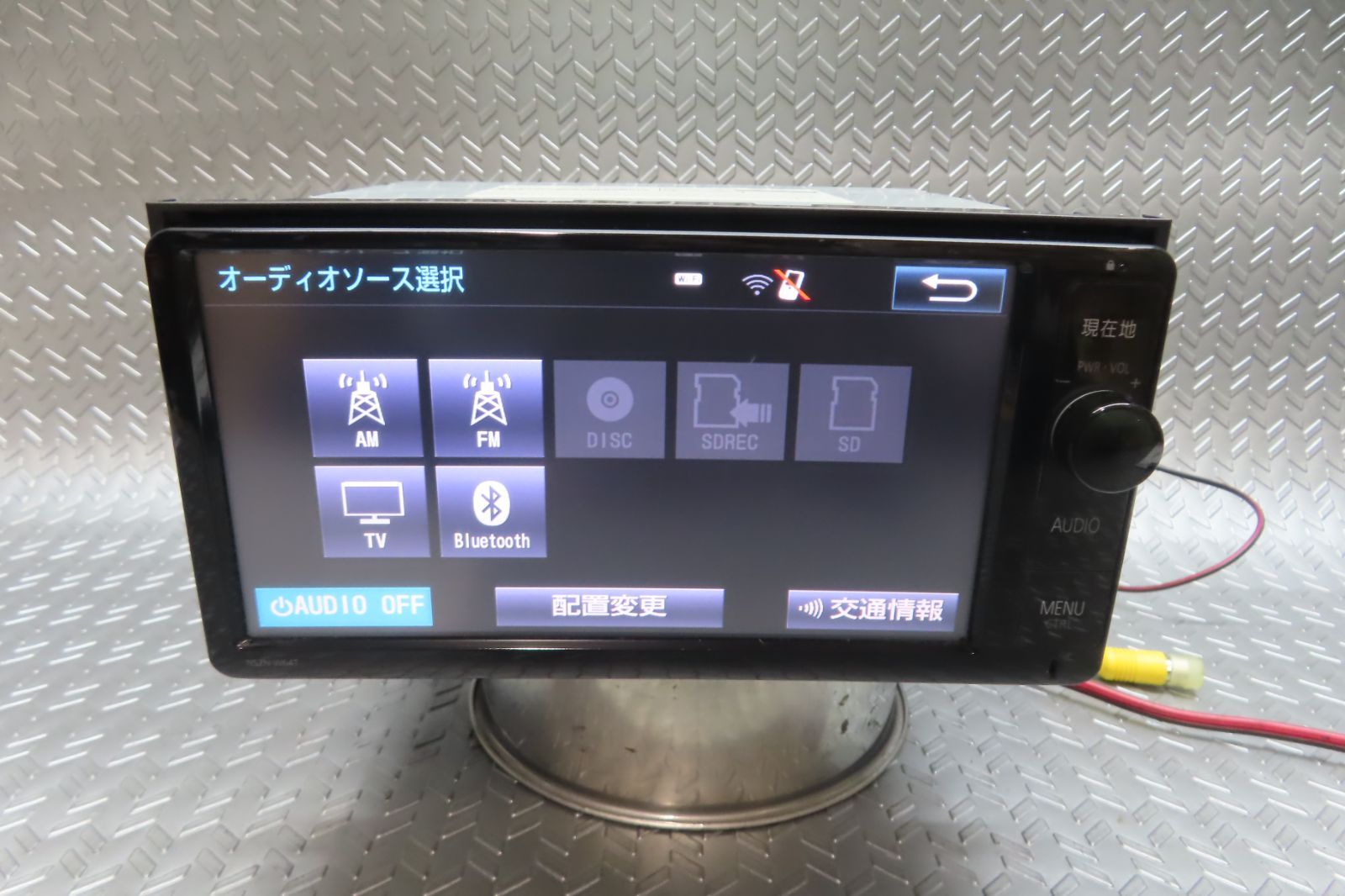トヨタ純正メモリーナビ bluetooth/CD/TV ☆2012年☆トヨタ純正ナビ☆NSZT-W62G Bluetooth フルセグ DVD