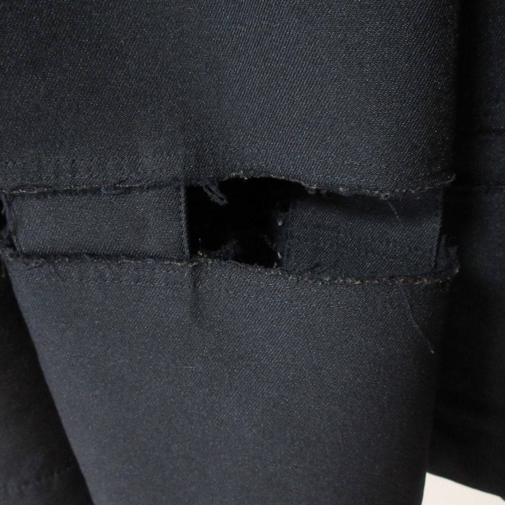 美品 COMME des GARCONS コムコム コムデギャルソン ポリ縮絨 ウエスト