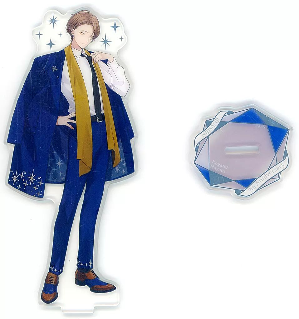 中古】アクリルスタンド・アクリルパネル 加賀美ハヤト 箔押しアクリル