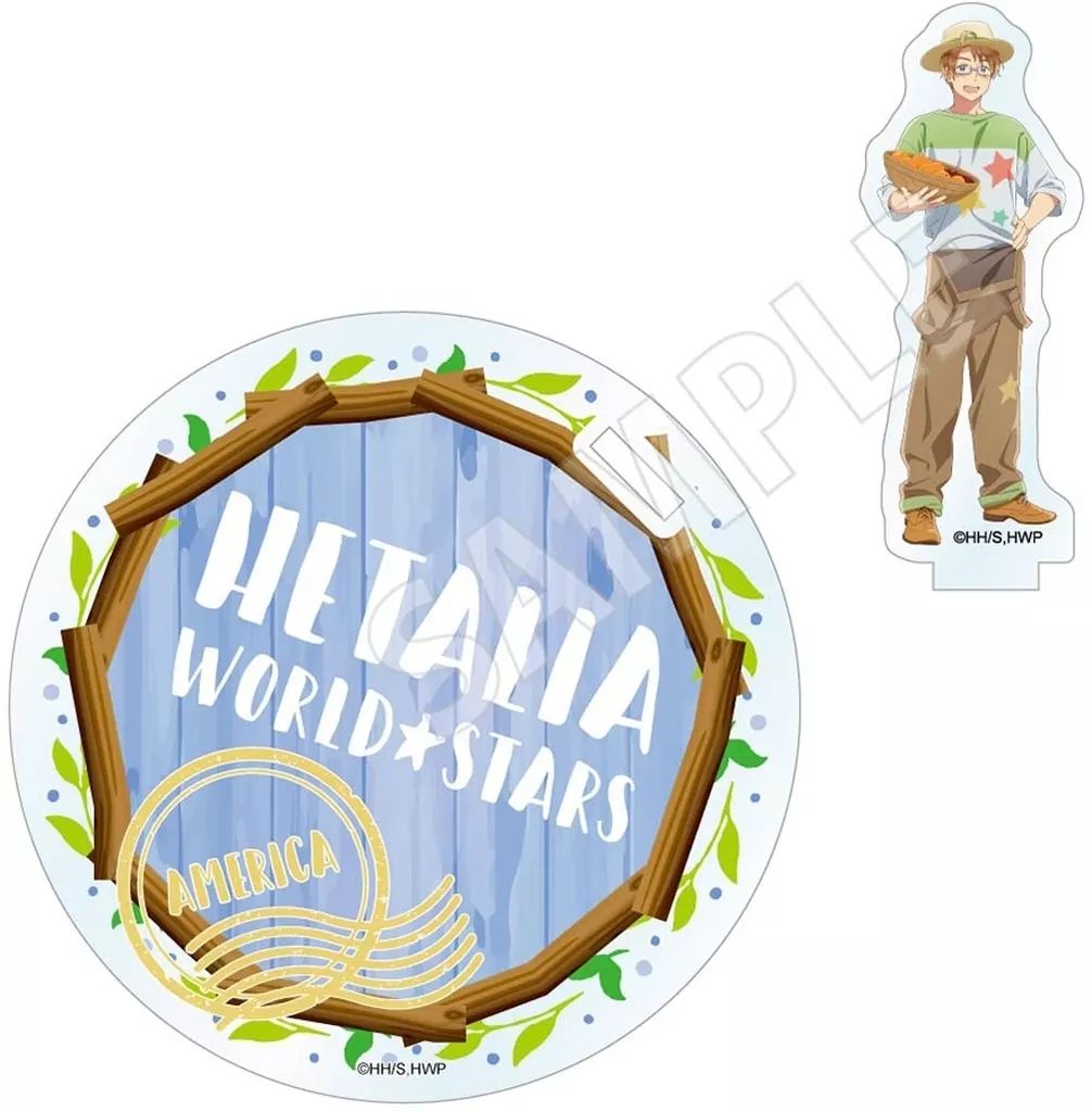 中古】コースター アメリカ 収穫祭 アクリルスタンドコースター 