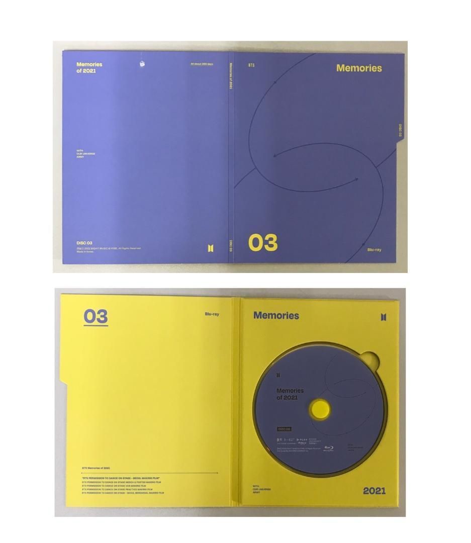 中古 BTS Memories of 2021 - メルカリ