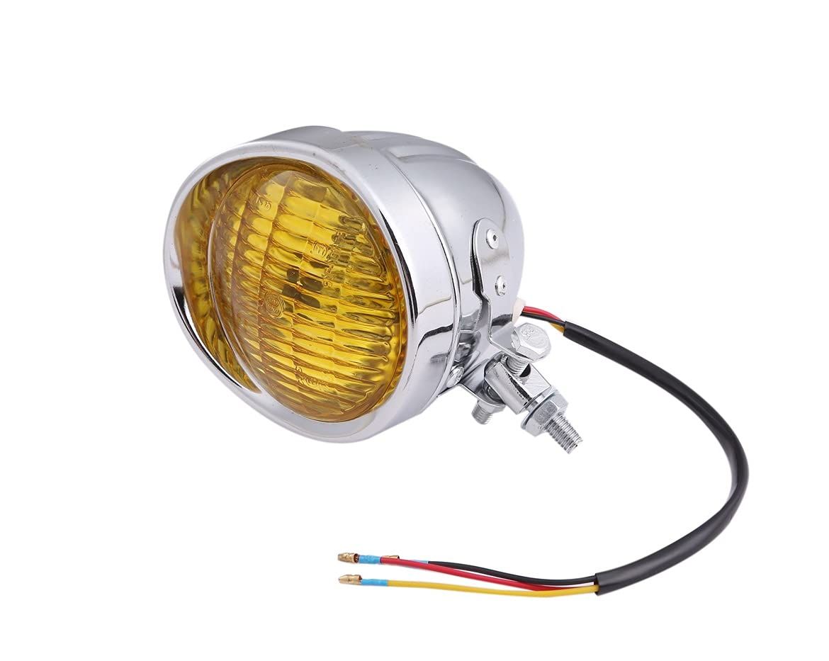 ベーツライト ヘッド ライト 4.5インチ バイザー付 H4 スリットタイプ