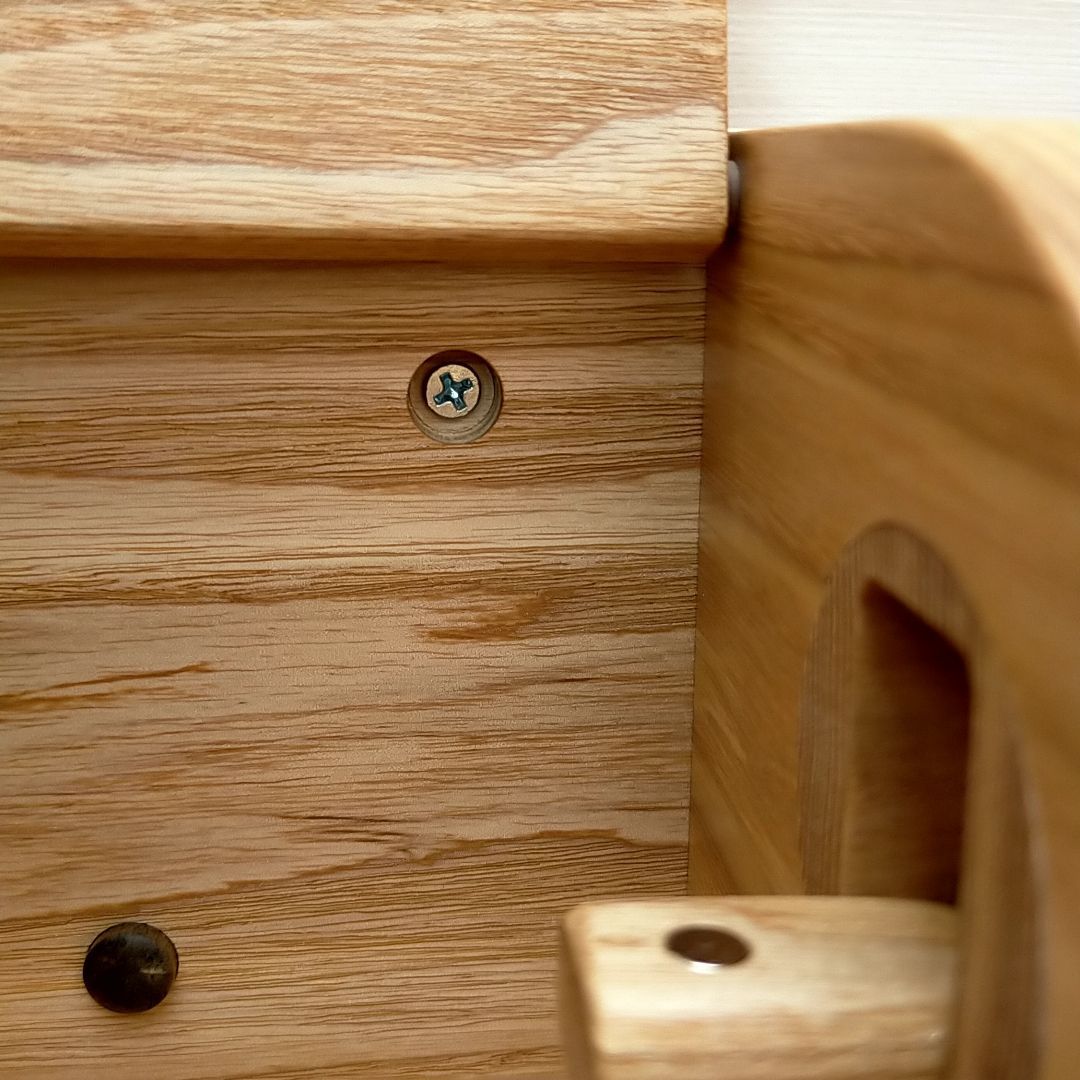 木製トイレットペーパーホルダー