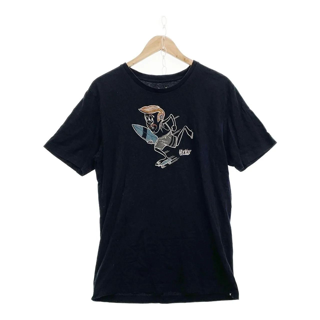 Mサイズ】Hurley ハーレー Tシャツ カットソー メンズ M ブラック