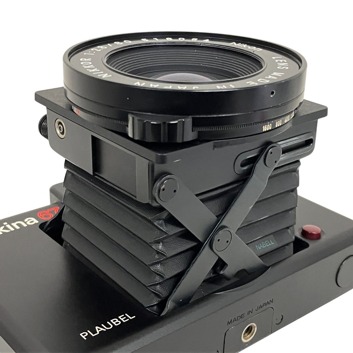 【希少！】 Plaubel プラウベル 中判レンジファインダーカメラ makina67 マキナ NIKKOR 1：2.8/80 ● 58446-1 専用PLAUBEL プラウベル Makina 中判フィルムカメラ#787