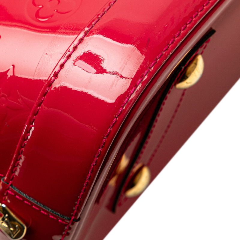 ルイ ヴィトン モノグラム ヴェルニ アルマPM M91693 ルージュグル  