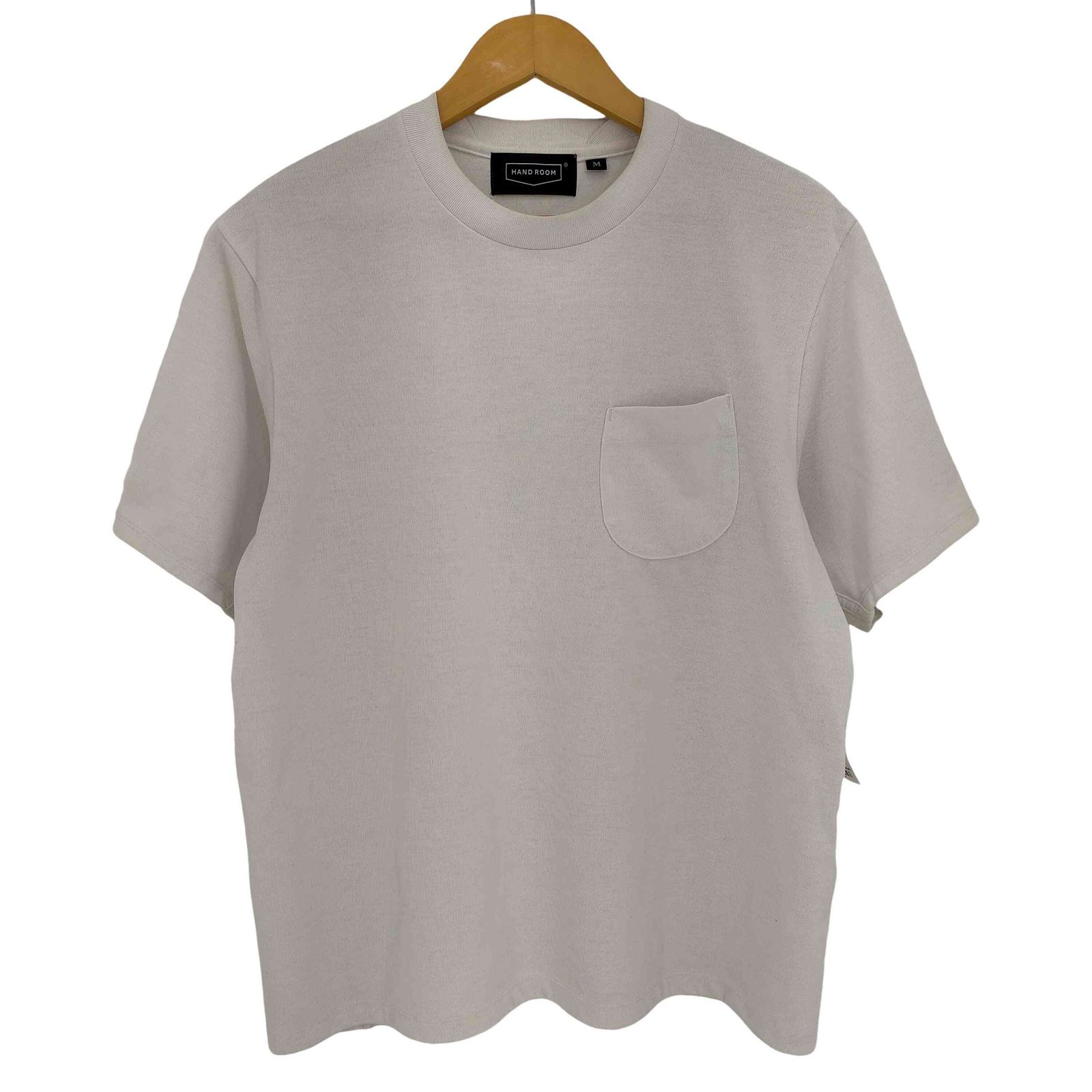 ハンドルーム HAND ROOM POLYESTER COTTON FEEL T-SHIRT コットンライク ポリエステル天竺 Tシャツ メンズ  JPN：M