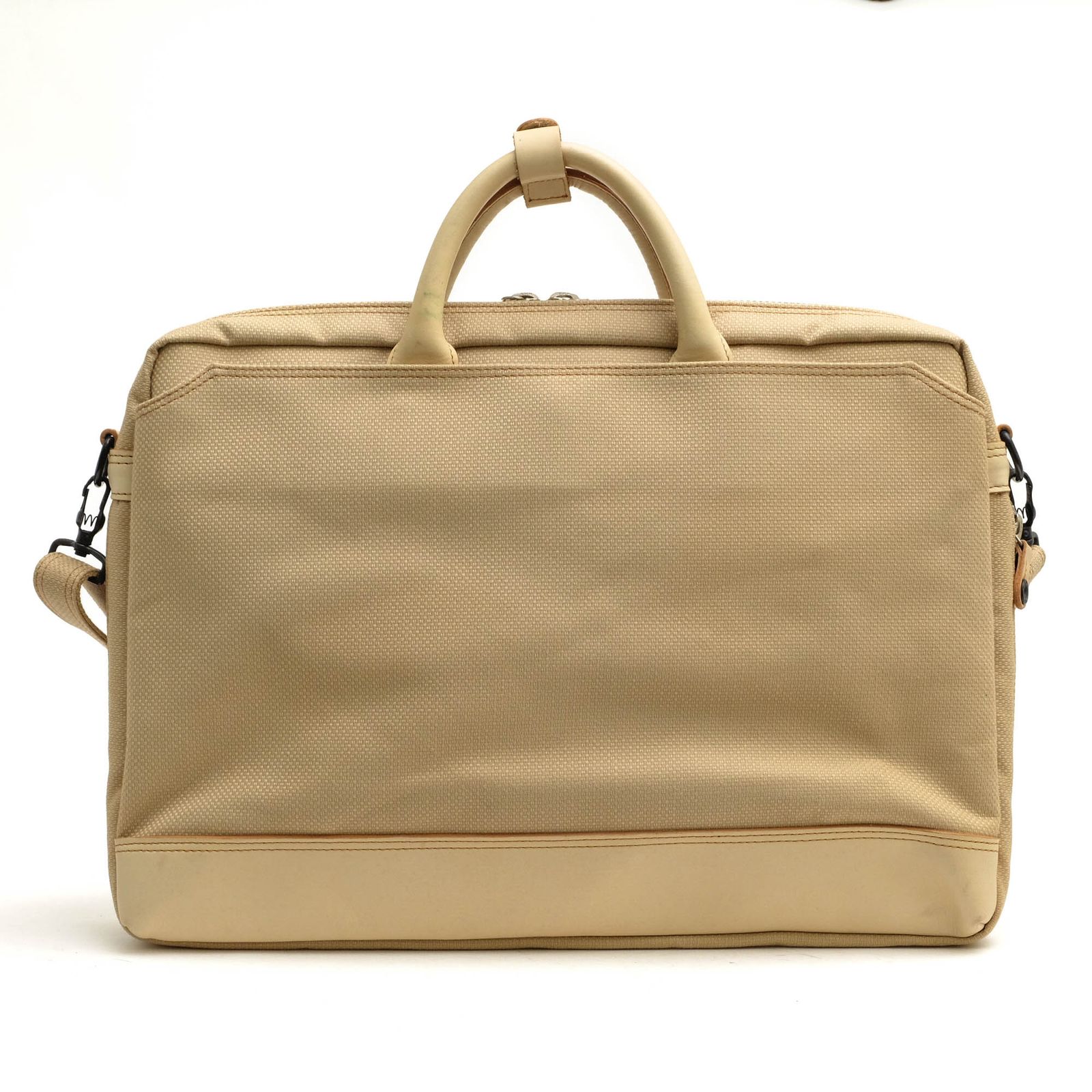 PORTER】ベージュ ナイロン ビジネスバッグ