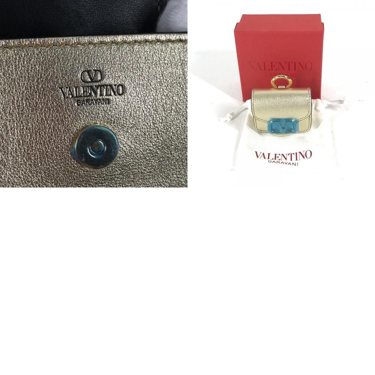 VALENTINO ヴァレンティノ イヤフォンケース Vロゴ エアポッズ