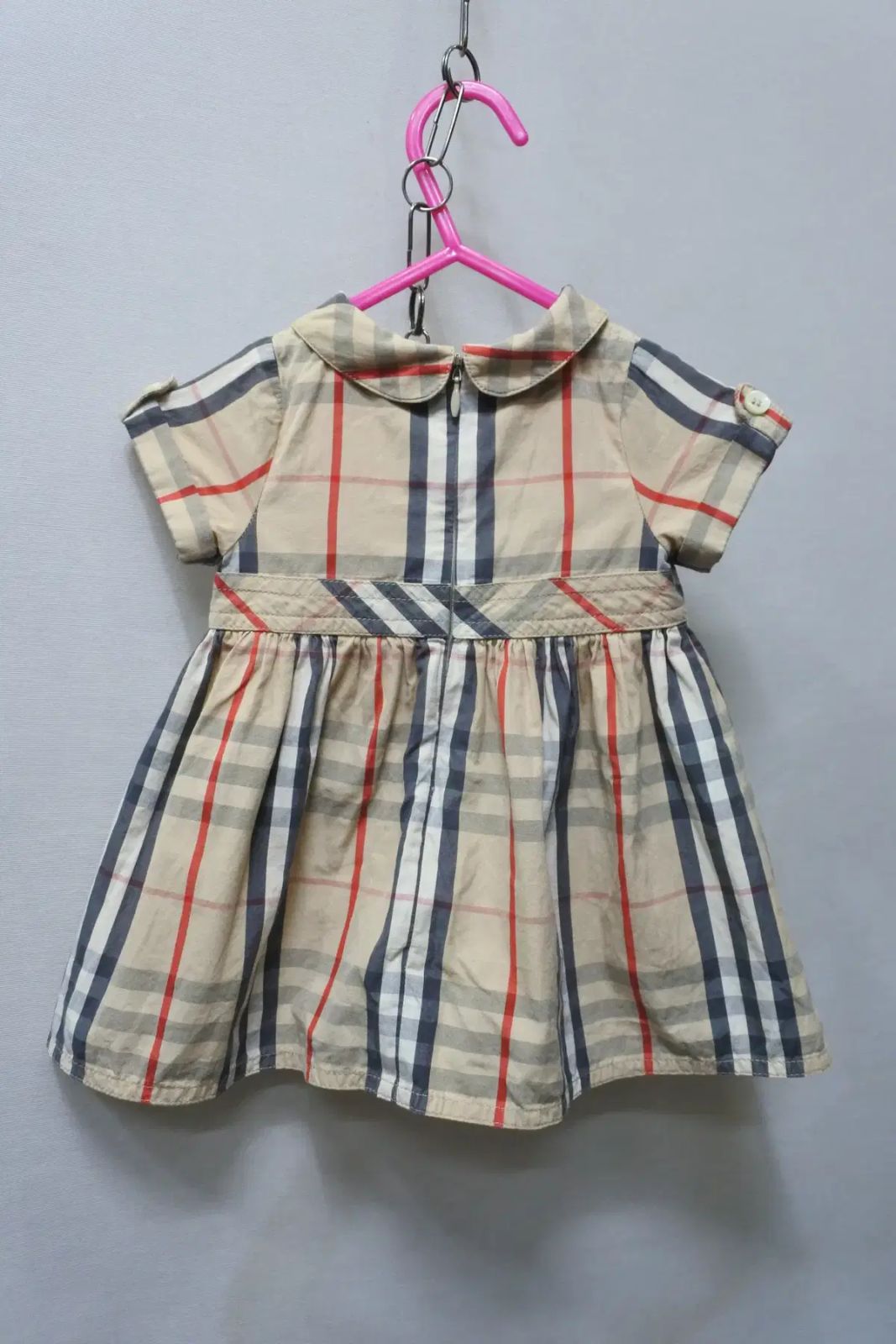 美品バーバリー Burberry ワンピースツーピース ベビー 62cm 3m 美品