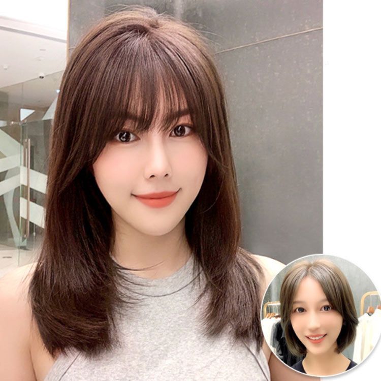 フルウィッグ ロング ストレート セミロング フルウィッグ