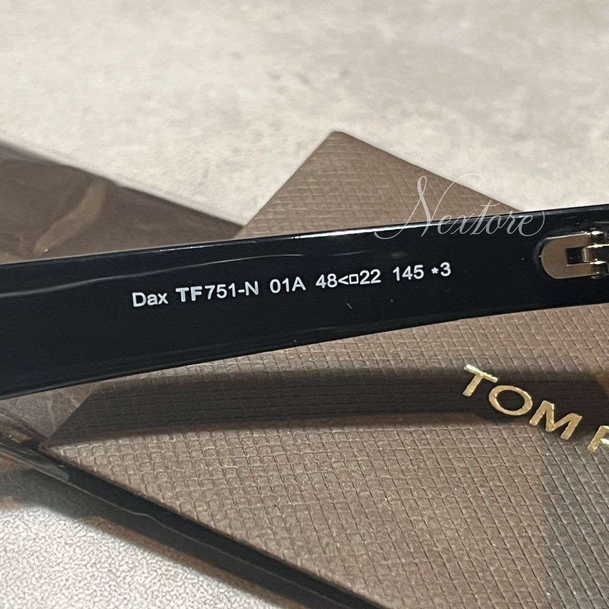 正規品 新品 トムフォード TF751 FT751 01A 48サイズ メガネ 