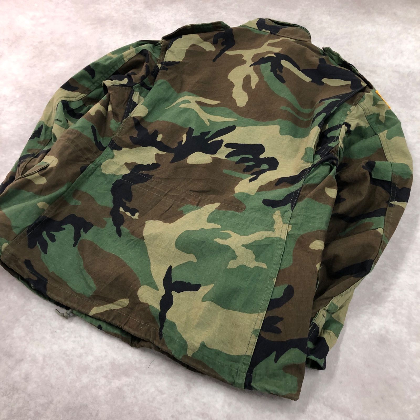 米軍実物 U.S.ARMY M-65 ワッペン 刺繍 カモフラ 迷彩柄 フィールド 