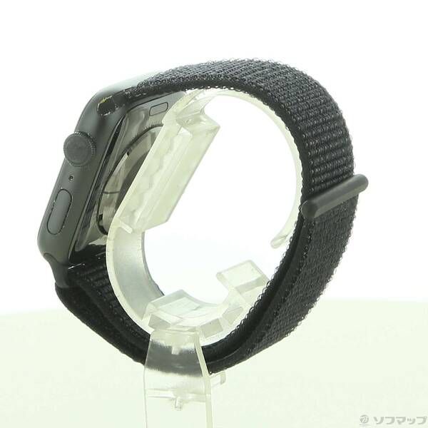 5☆大好評！ 〔 品〕 Apple Watch Series 6 Nike GPS 44mm スペースグレイアルミニウムケース ブラックNikeスポーツループ 251
