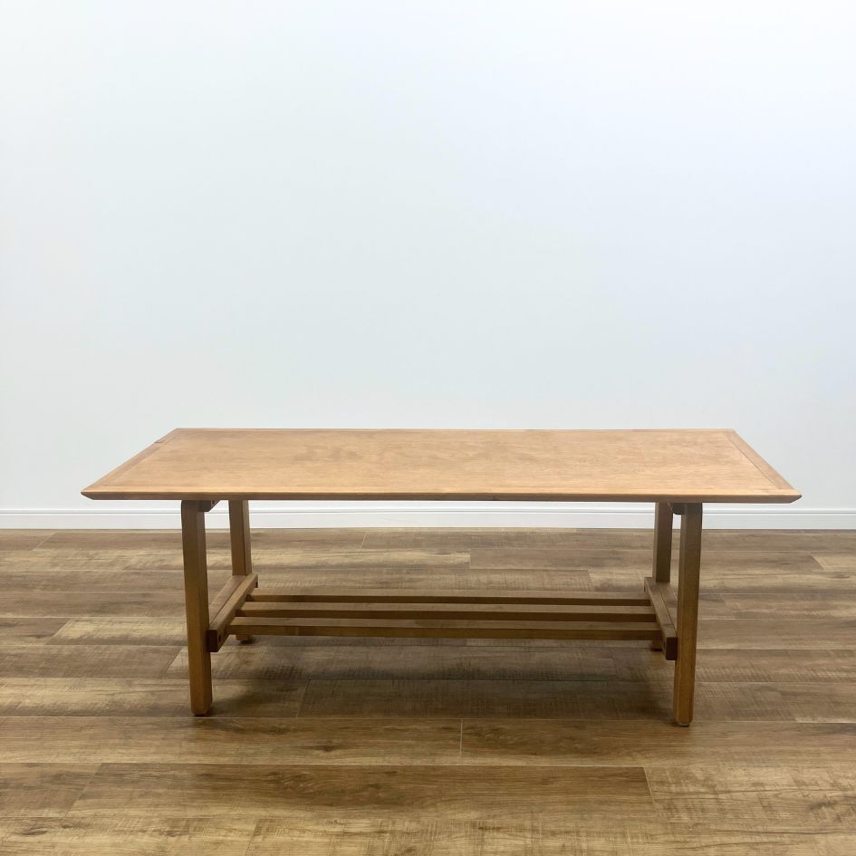 関家具 nora アンジー リビングローテーブル W1200 天板 ポンポン ナチュラル