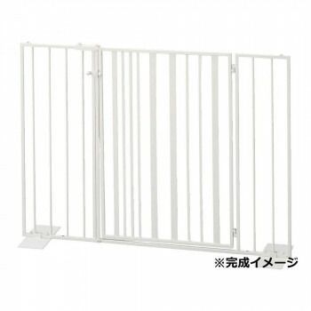 セトクラフト Pet gate ペットゲート ストライプ 扉タイプ ミルク S23-0651
