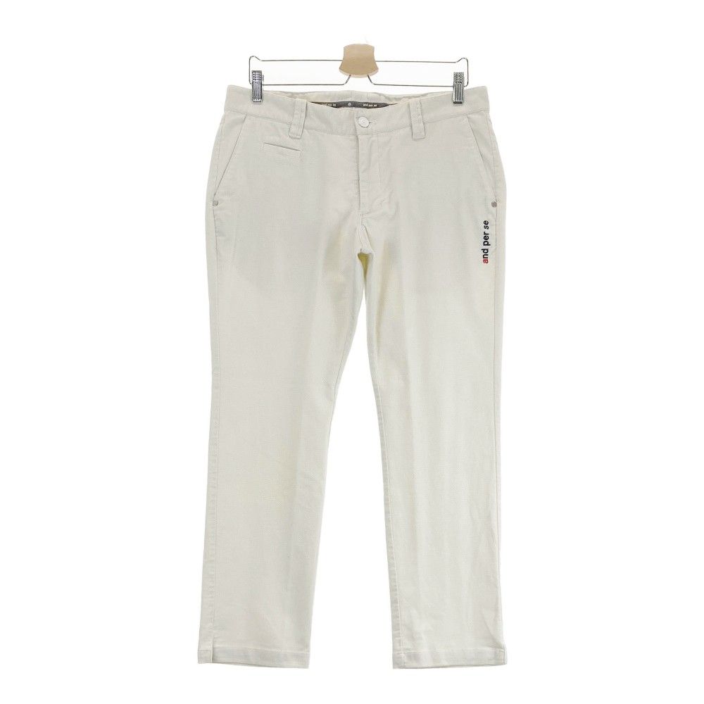 サイズ：88 AND PER SE アンパスィ 起毛 ストレッチパンツ 総柄