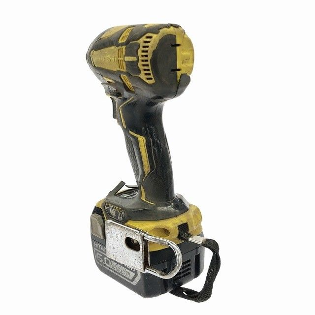  品 HITACHI 日立工機 14 4 V コードレスインパクトドライバー バッテリー 6 0 Ah 充電器 ケース付 電動インパクトドライバー ドリル ドライバー レンチ