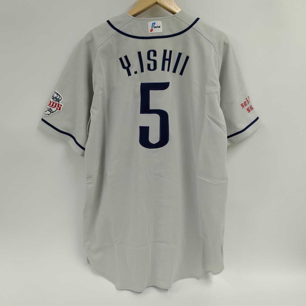 ナイキ 埼玉西武ライオンズ 5 石井義人選手 支給品 実使用 2011 ユニフォーム メンズ NIKE プロ野球 NPB 直筆サイン入り