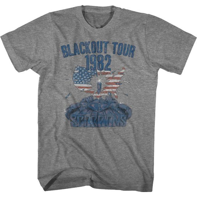 SCORPIONS BLACKOUT TOUR1982 ヴィンテージTシャツ L SCORPIONS