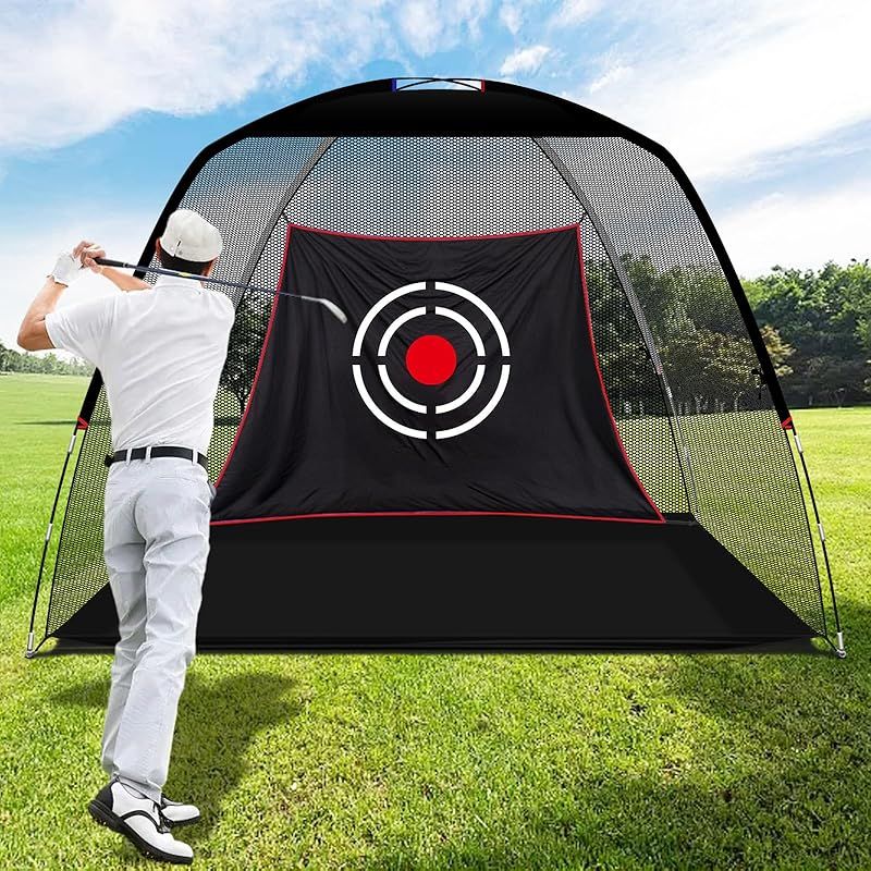3.6ｘ2.1ｘ2ｍゴルフネット ネット 室内屋外 耐久性 キャリーバッグ付き 設置簡単 1