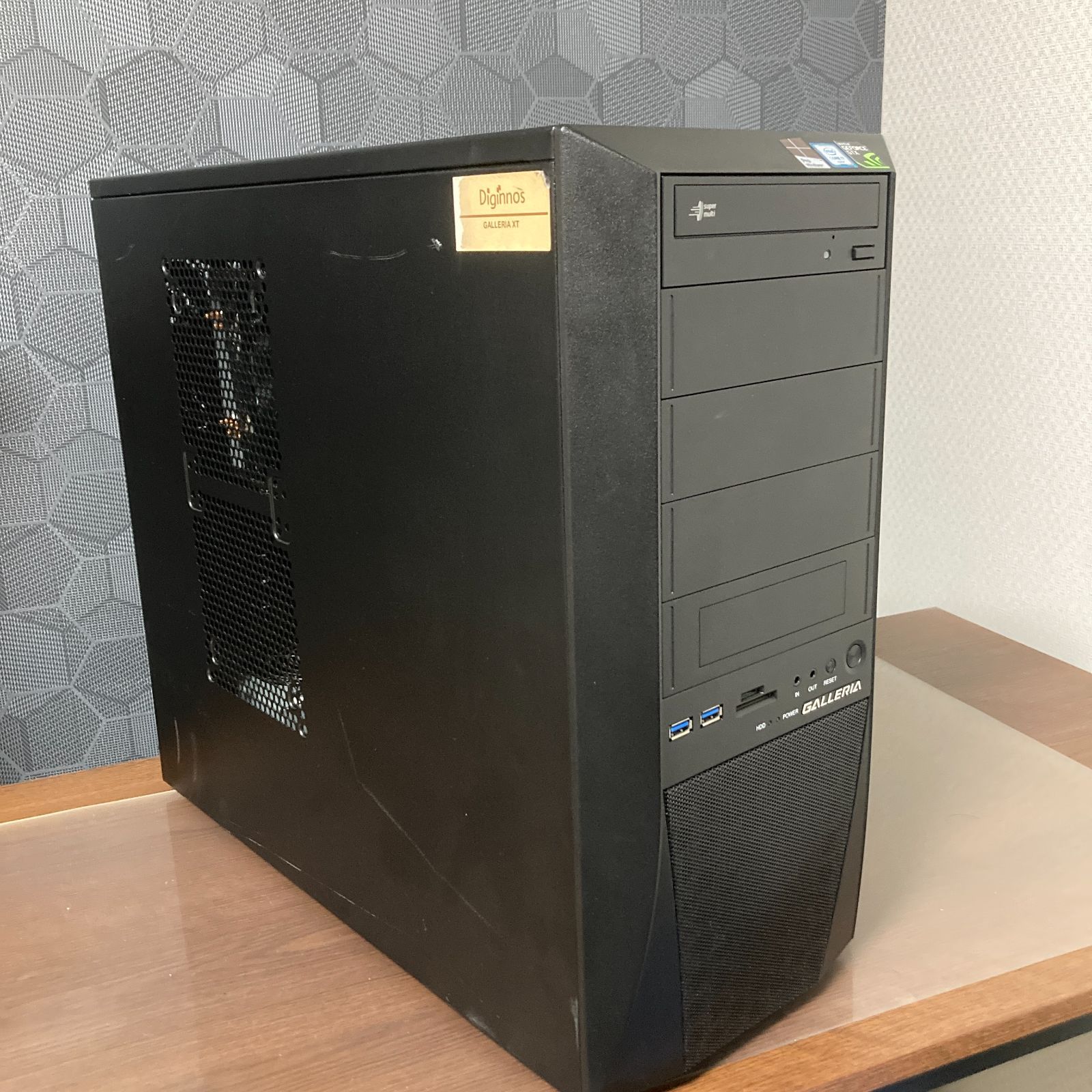 ガレリア ゲーミングPC Core i7 6700kCPU＠4.00GHｚ GF-GTX1060-6GB 32GB SSD 512GB HDD 1TB  2021office LINE Zoom HDMIケーブル