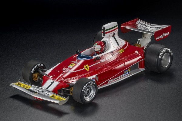 新品 TOP MARQUES 1/18 フェラーリ 312 T 1976 ブラジルGP ウィナー No.1 N.ラウダ ドライバー付 完成品ミニカー GRP026CWD [佐川急便]