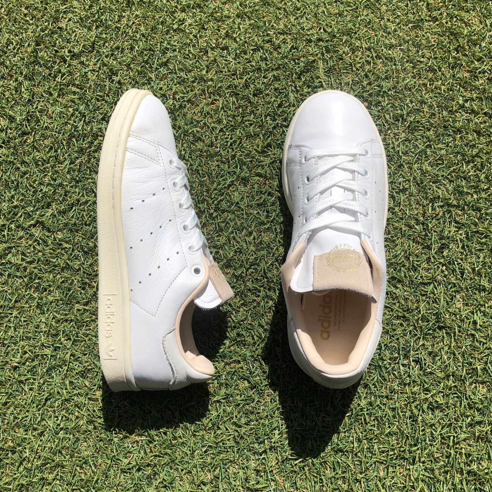 美品23 adidas STANSMISTHアディダス スタンスミス HT922 - メルカリ