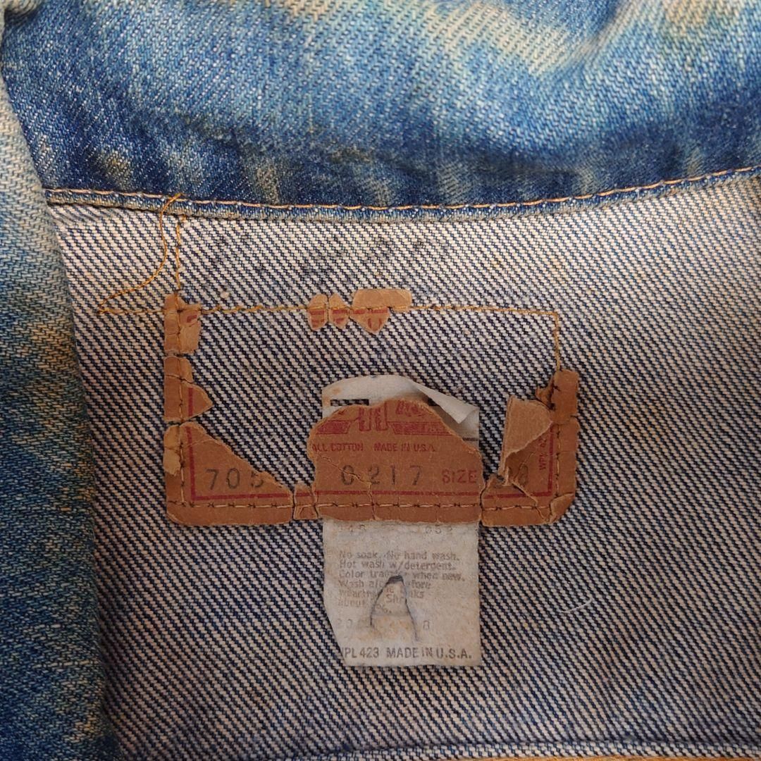 リーバイスデニムジャケットブルゾン70505Gジャン