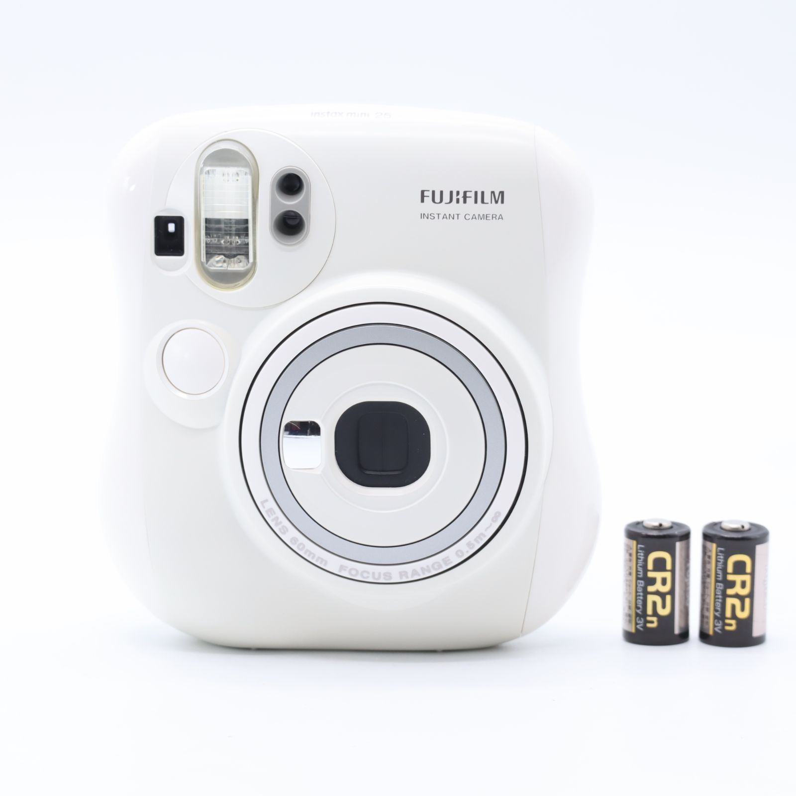 富士フイルム FUJIFILM インスタントカメラ チェキ instax mini 25 ホワイト INS MINI 25 WT N 4326