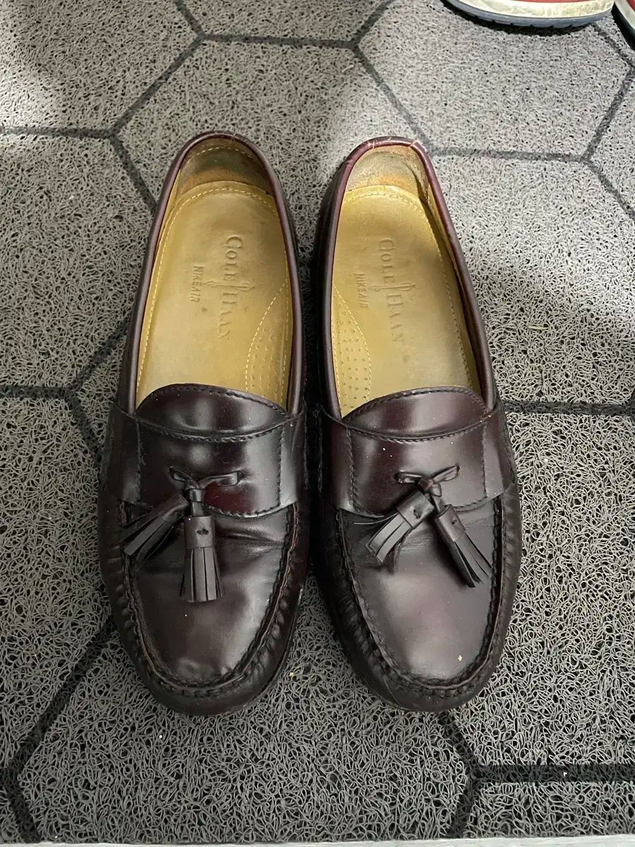 COLE HAAN コールハーン バーガンディー タッセルローファー 7 サイズ