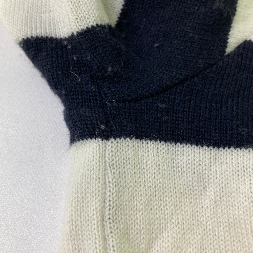 美品★パーリーゲイツ ボーダーセーター★0サイズ サイズ：0 PEARLY GATES パーリーゲイツ ニットセーター カシミヤ混