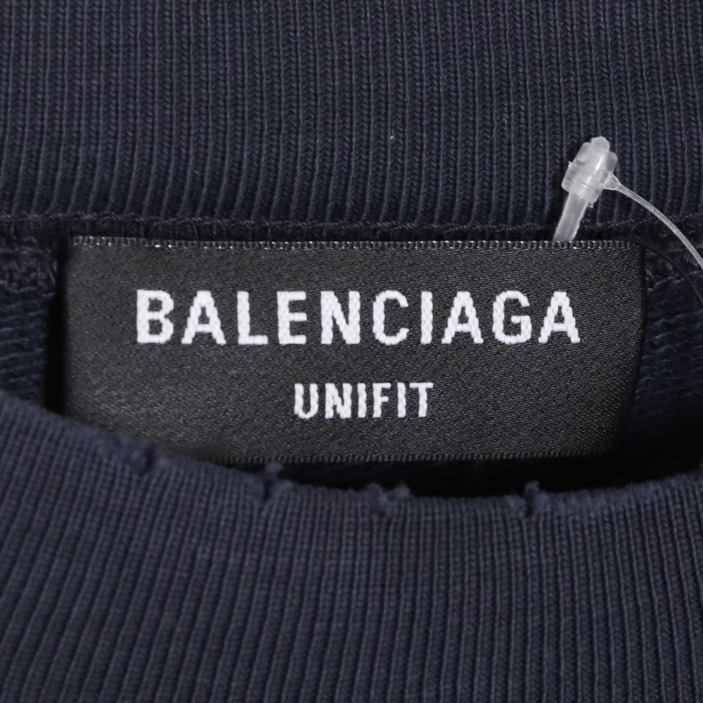 未使用 BALENCIAGA カレッジロゴスウェットトレーナー Sサイズ - メルカリ