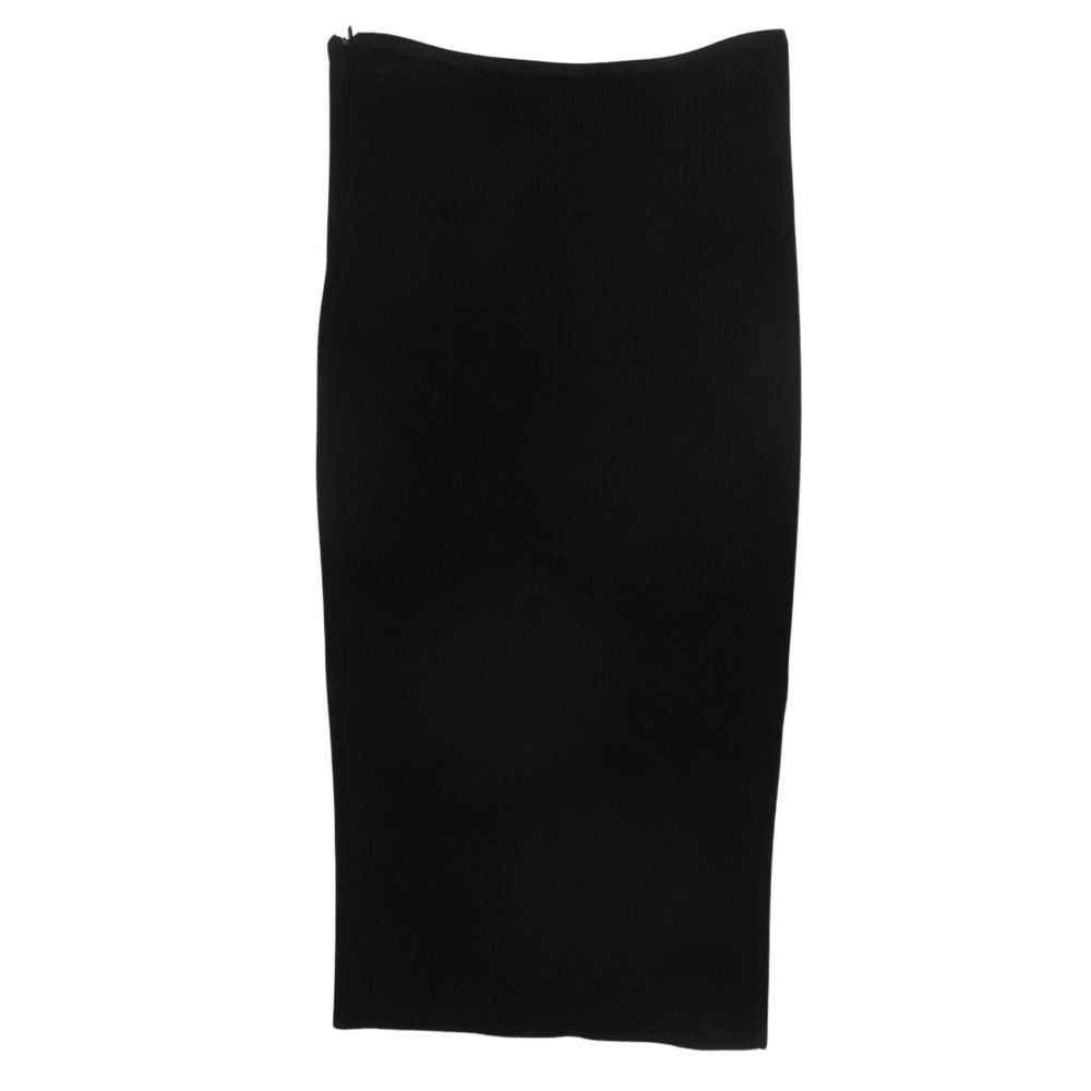 TOM FORD トムフォード タイト ストレッチ ニット スカート ボトムス ロング GCK061 YAX091 サイズXXS 黒 ブラック レディース 古着