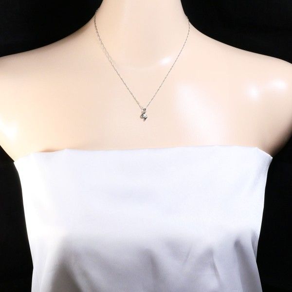 pt850/pt900 ダイヤモンド0.085at ネックレス　総重量1.1g pt850/pt900 ダイヤモンド0.085at ネックレス 総重量1.1g