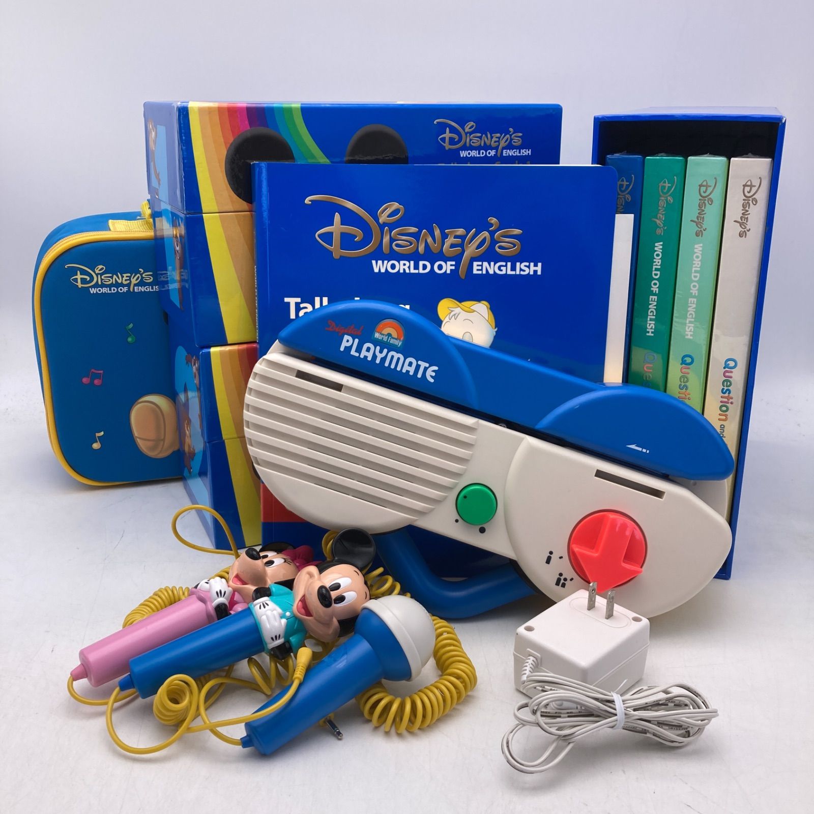 トークアロング Ｑ＆Ａカード 両面デジタル ディズニー英語システム DWE Disney ワールドファミリー 506022