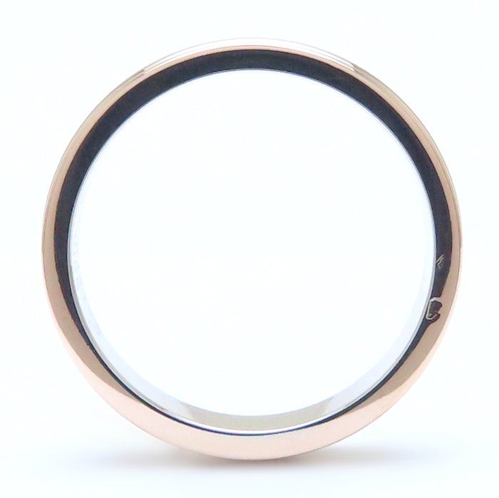 CARTIER カルティエ トリニティ バンド リング 指輪 #58 17号 K18  